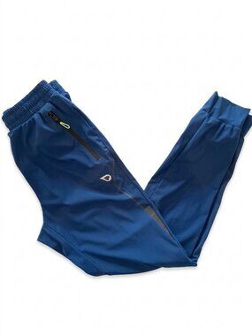Baleaf Blue Joggers Adjustable Waist Zip Pockets Hiking Travel Size XS
